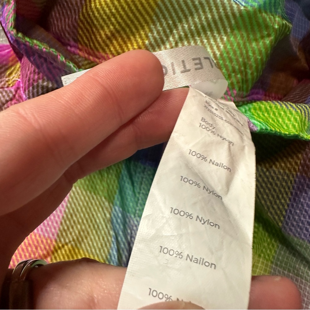 Fabletics Multicolor Lightweight Zip Up Jacket - image 4